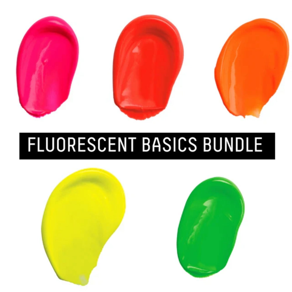 Fluorescent Basics Bundle - Basics Akrilik Boya