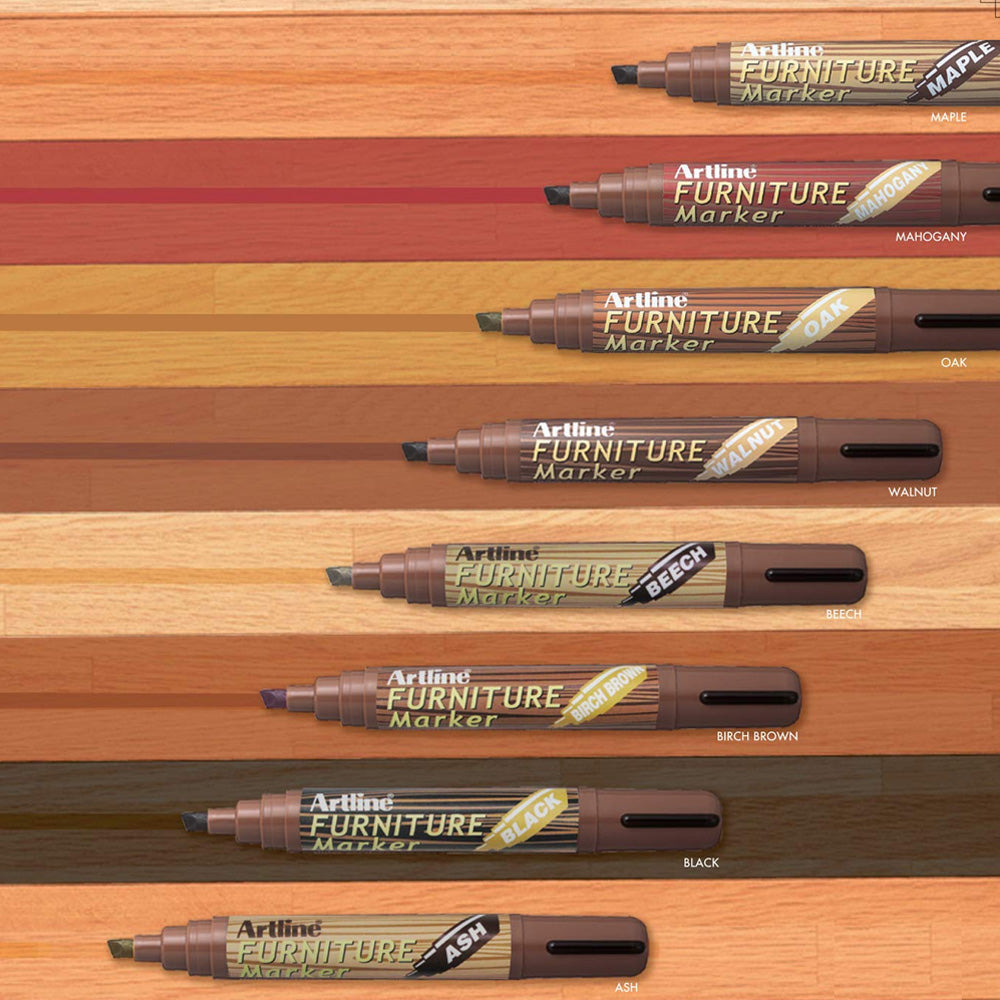 Artline 95 Furniture Mobilya Markörü Kesik Uç 2.0-5.0mm Maun