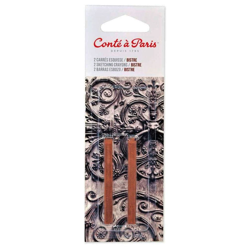 Conte a Paris Carre Stick Pastel Eskiz Blisterli(2ad) Bistre