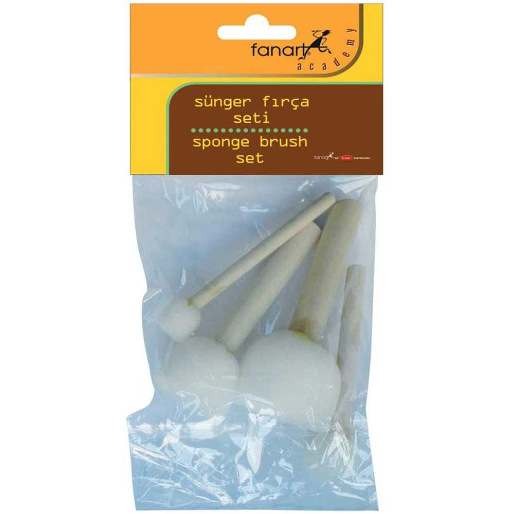 Fanart Academy Sünger Fırça Seti(4lü)