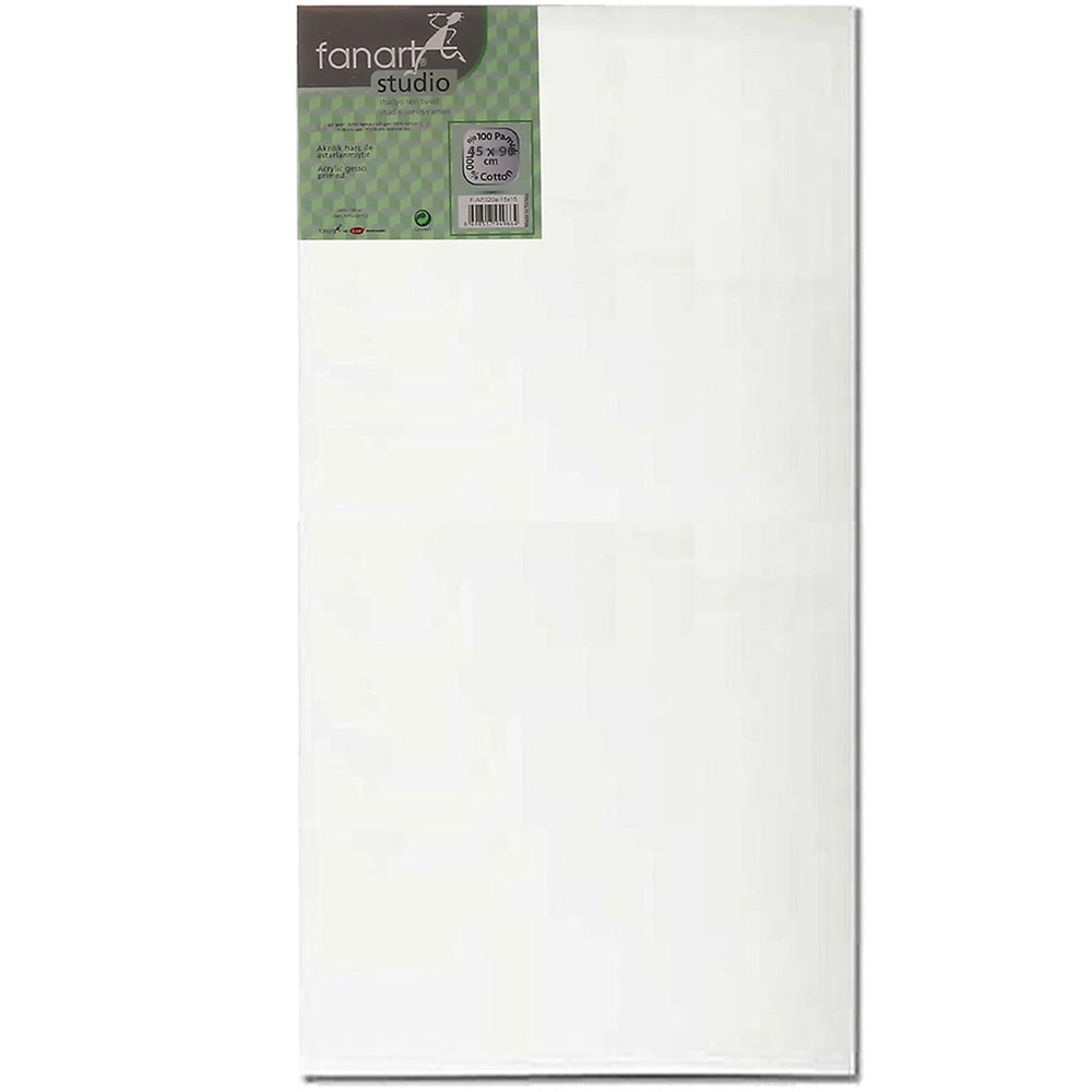 Fanart Studio Tuval %100 Pamuk 320gr 45x90cm