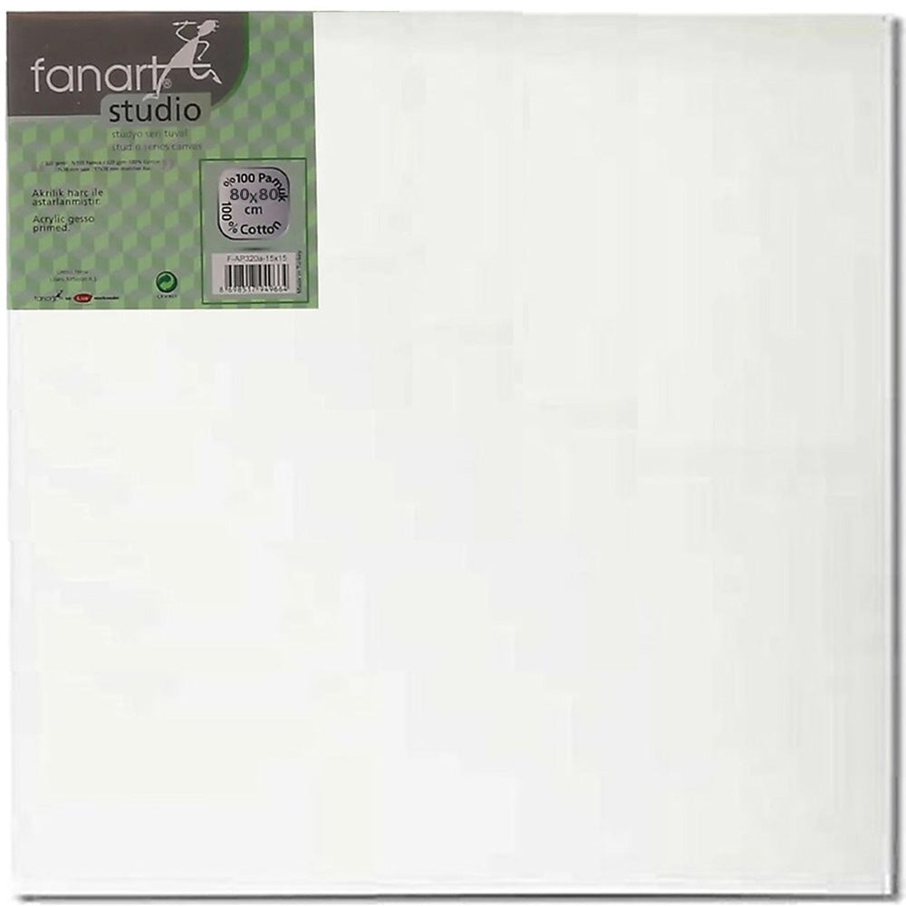 Fanart Studio Tuval %100 Pamuk 320gr 80x80cm