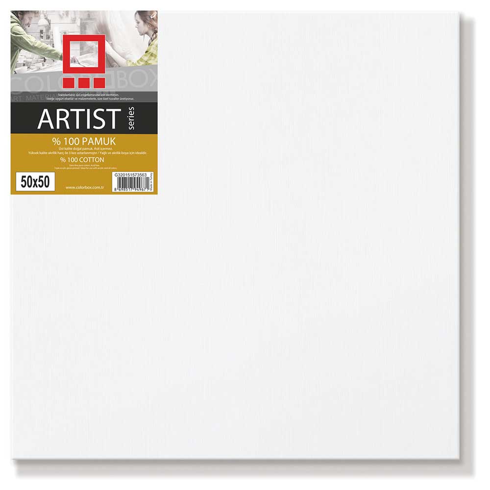 Colorbox Artist Series Pamuk 420gr Tuval (50x50cm)