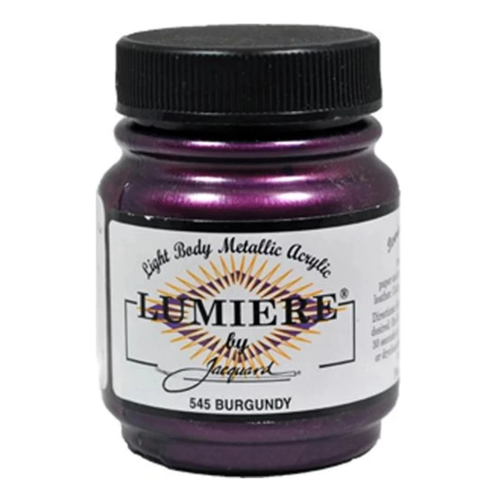 Jacquard Lumiere Akrilik Boya 66ml Burgundy 545