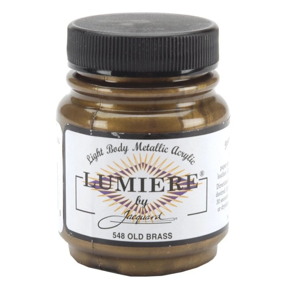 Jacquard Lumiere Akrilik Boya 66ml Old Brass 548