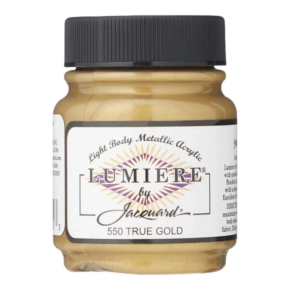 Jacquard Lumiere Akrilik Boya 66ml True Gold 550