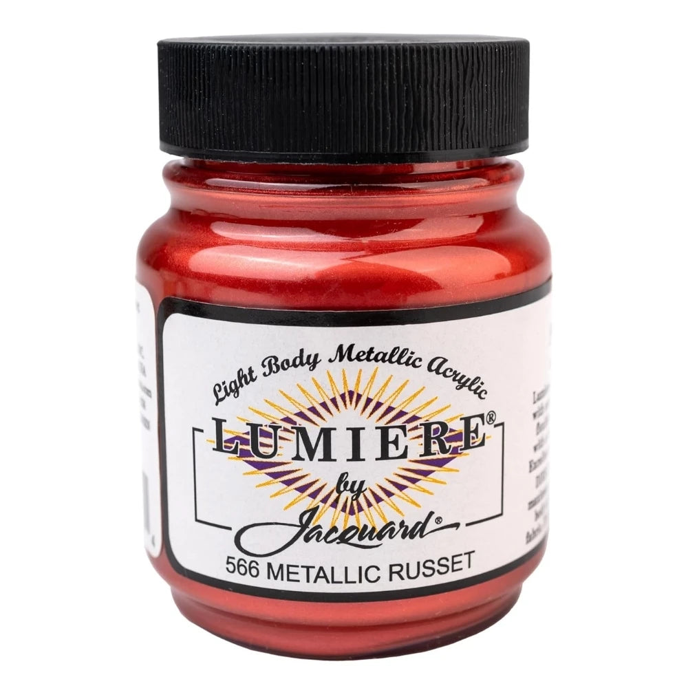 Jacquard Lumiere Akrilik Boya 66ml Metallic Russet 566