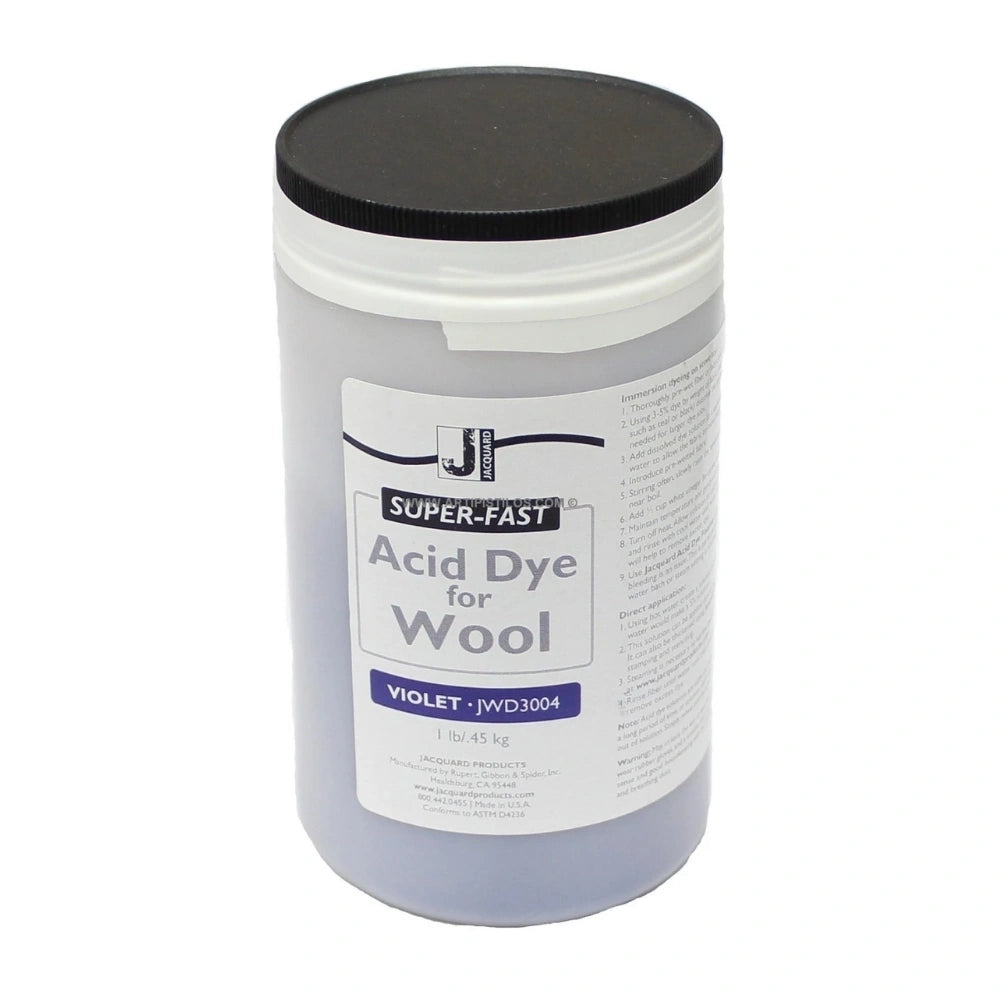 Jacquard Super Fast Acid Dye For Wool 0,45kg Violet