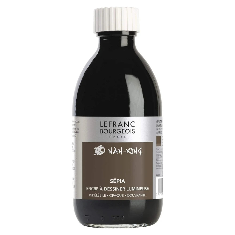 Lefranc Bourgeois Nan-King Çizim Mürekkebi 250ml Sepia 119
