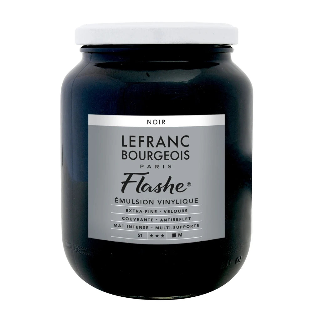 Lefranc Bourgeois Flashe Akrilik Boya 750ml Black 265 S.1