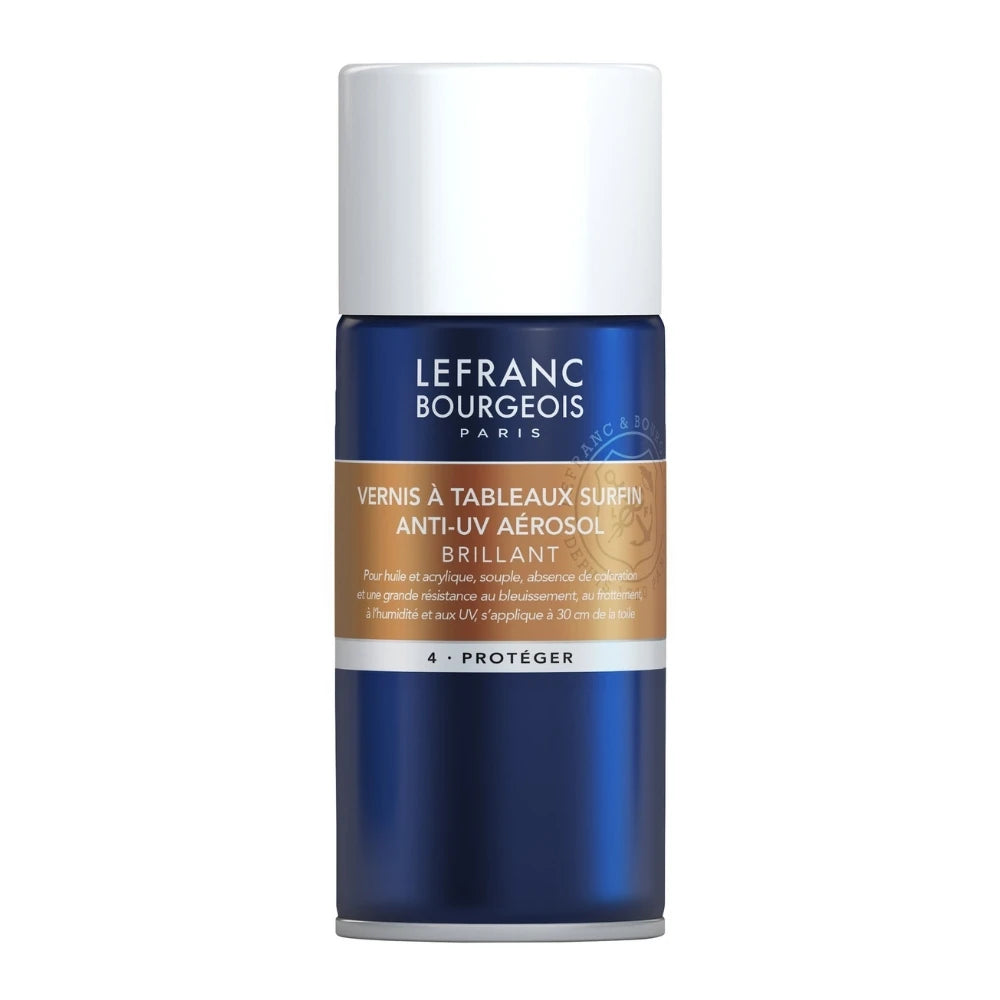 Lefranc Bourgeois Anti-UV Resim Verniği - Parlak 150ml Sprey