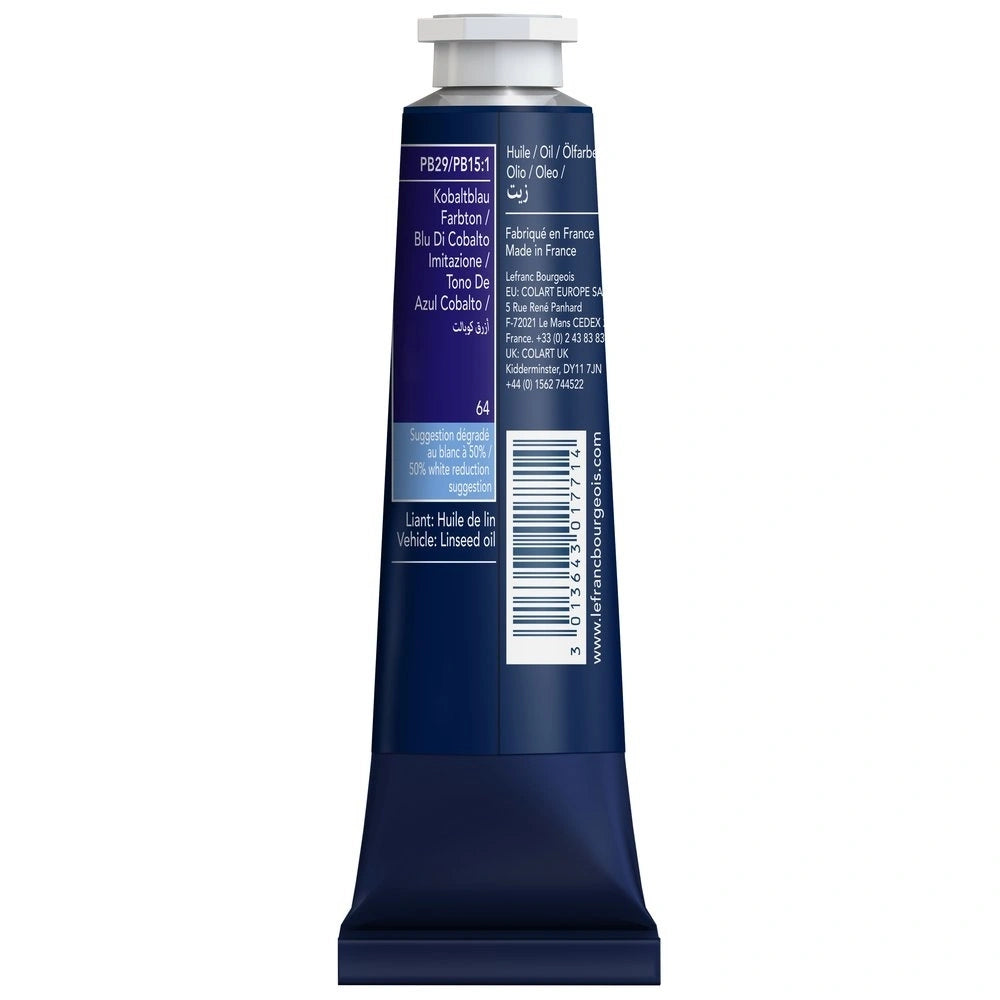 Lefranc Bourgeois Fine Yağlı Boya 40ml Cobalt Blue Hue