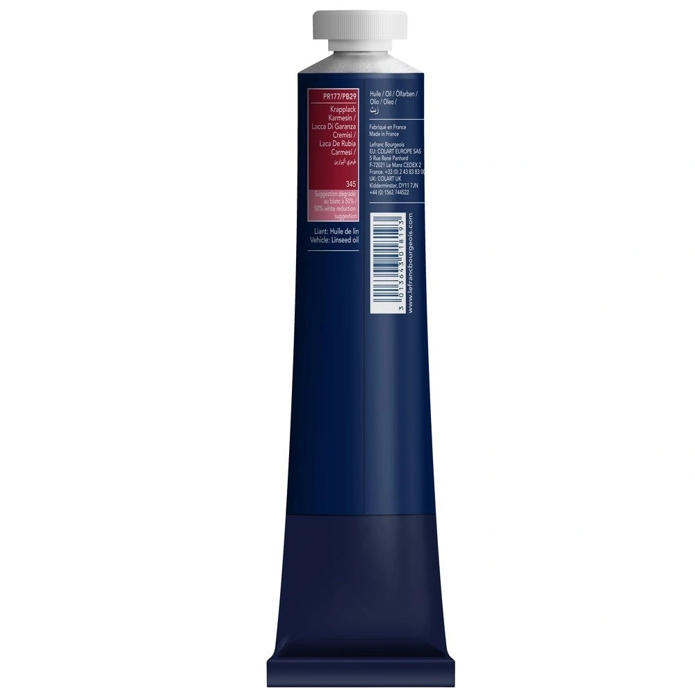Lefranc Bourgeois Fine Yağlı Boya 200ml Alizarin Crimson