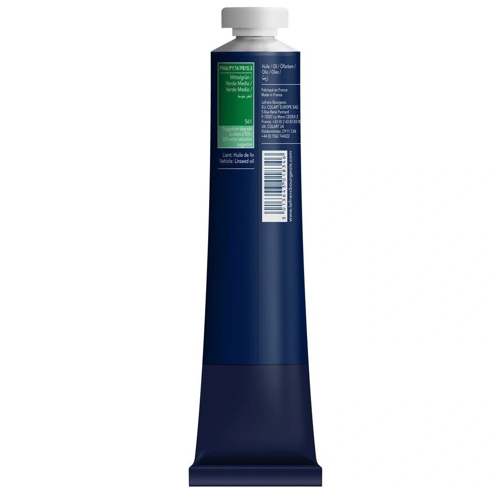 Lefranc Bourgeois Fine Yağlı Boya 200ml Medium Green