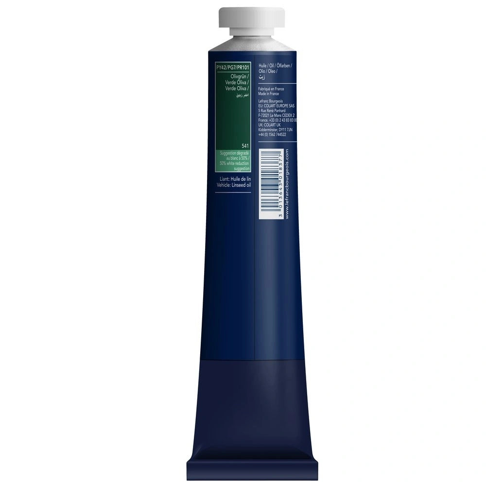 Lefranc Bourgeois Fine Yağlı Boya 200ml Olive Green