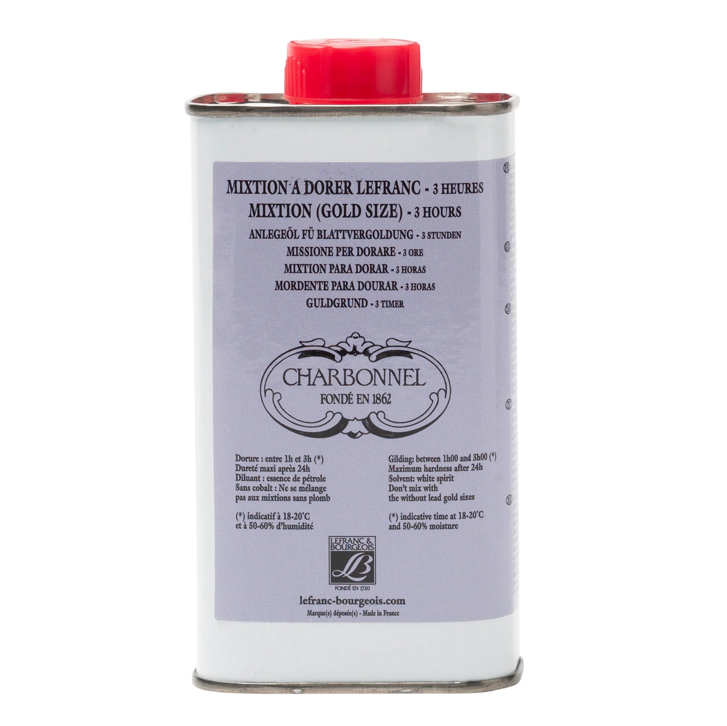 Lefranc Bourgeois Charbonnel Mixtion (Kurşunsuz Varak Yapıştırıcı) 3 Saatlik 250ml