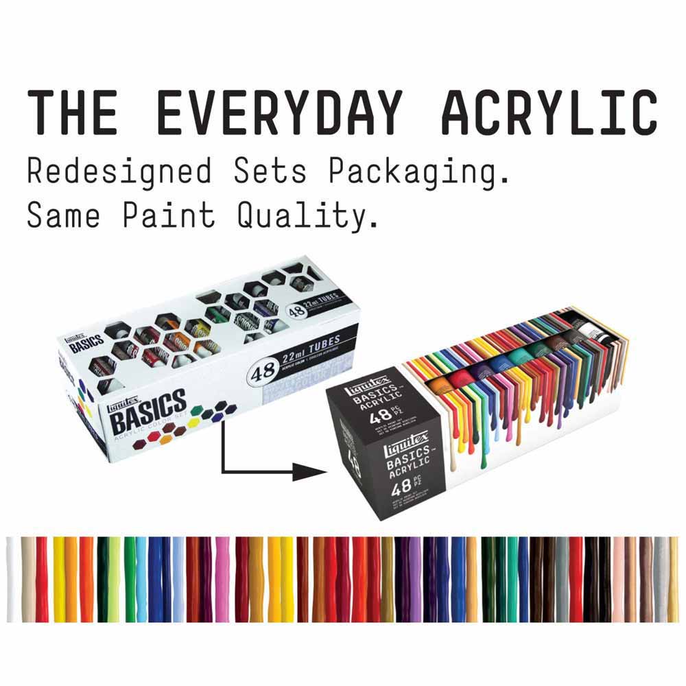 Liquitex Basics Akrilik Boya Seti 48x22ml