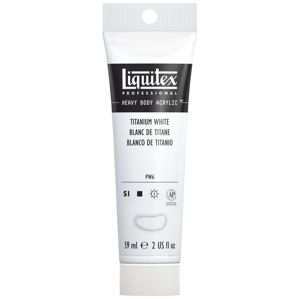 Liquitex Professional Heavy Body Akrilik Boya 59ml Titanium White 432 S1