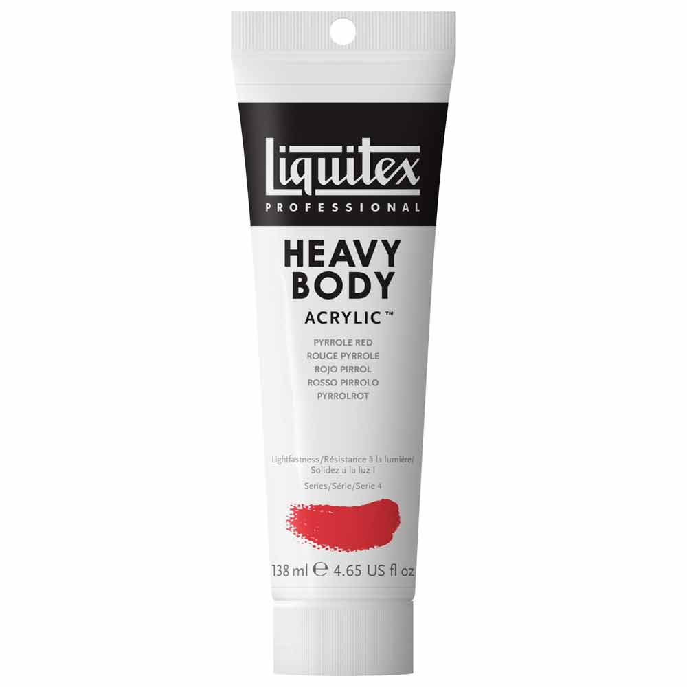 Liquitex Professional Heavy Body Akrilik Boya 138ml Pyrrole Red 321 S4