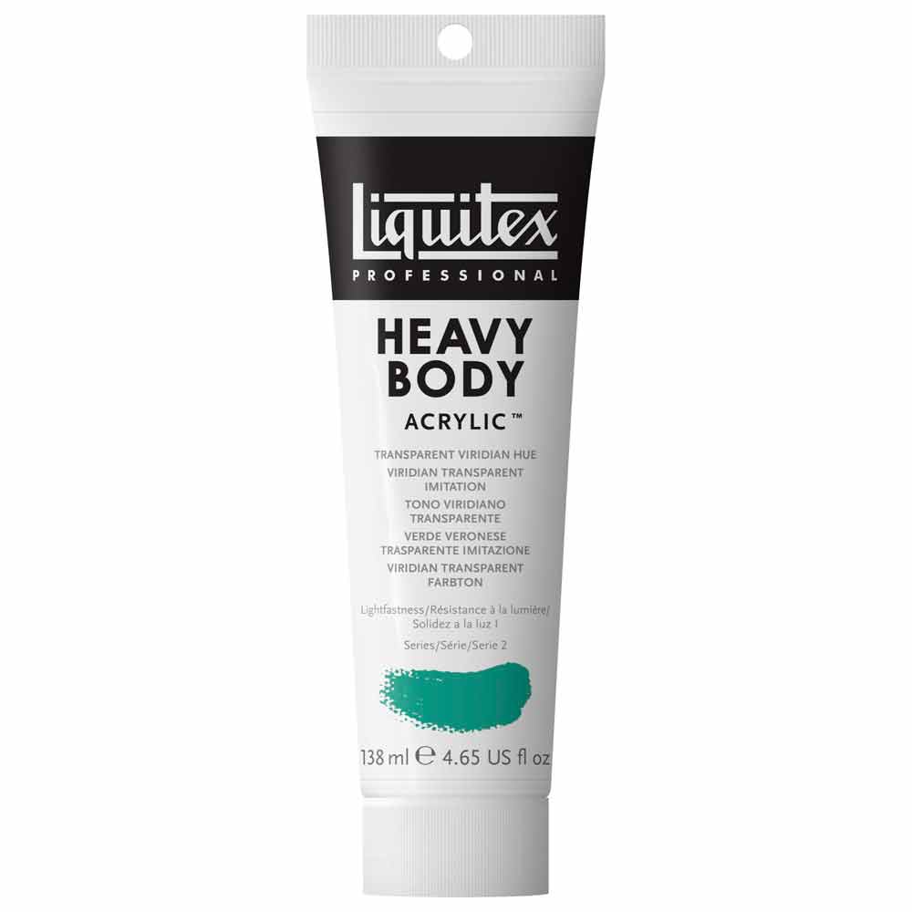 Liquitex Professional Heavy Body Akrilik Boya 138ml Transparent Viridian Hue 327 S2