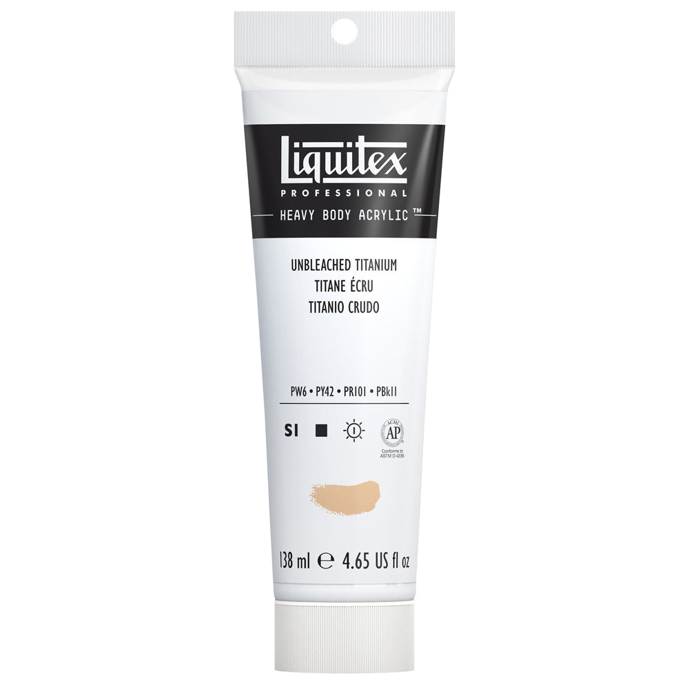 Liquitex Professional Heavy Body Akrilik Boya 138ml Unbleached Titanium 434 S1
