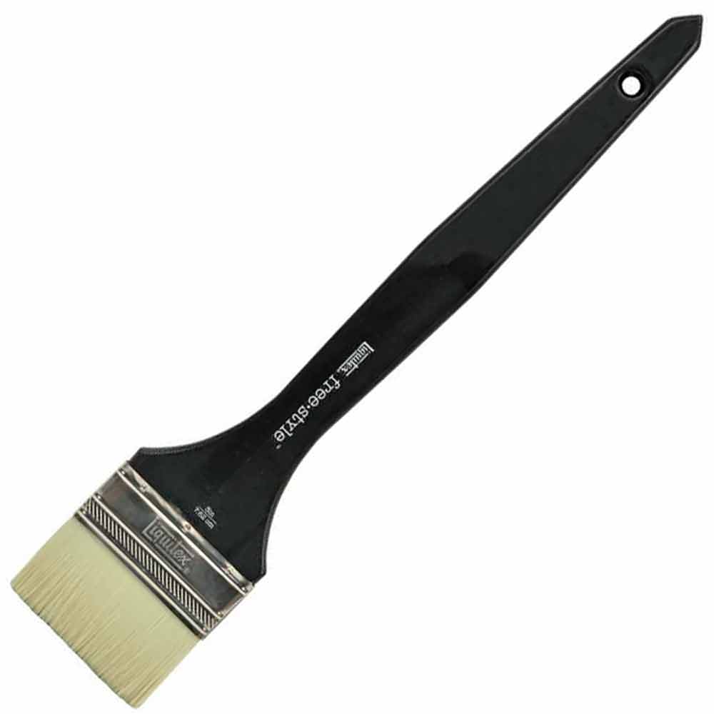 Liquitex Professional Artists' Free Style Fırça Geniş Yassı Uzun Saplı 3"