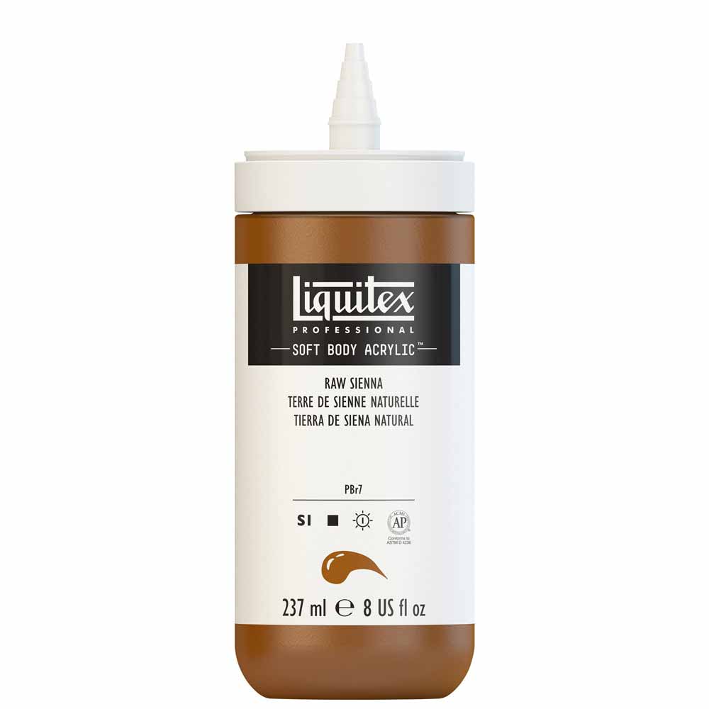 Liquitex Professional Soft Body Akrilik Boya 237ml Raw Sienna 330 S1