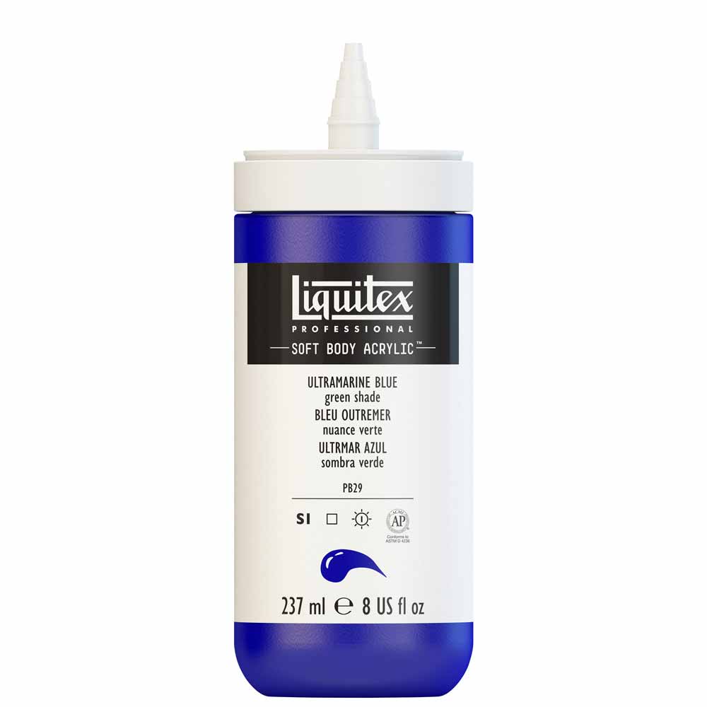 Liquitex Professional Soft Body Akrilik Boya 237ml Ultramarine Blue Green Shade 380 S1
