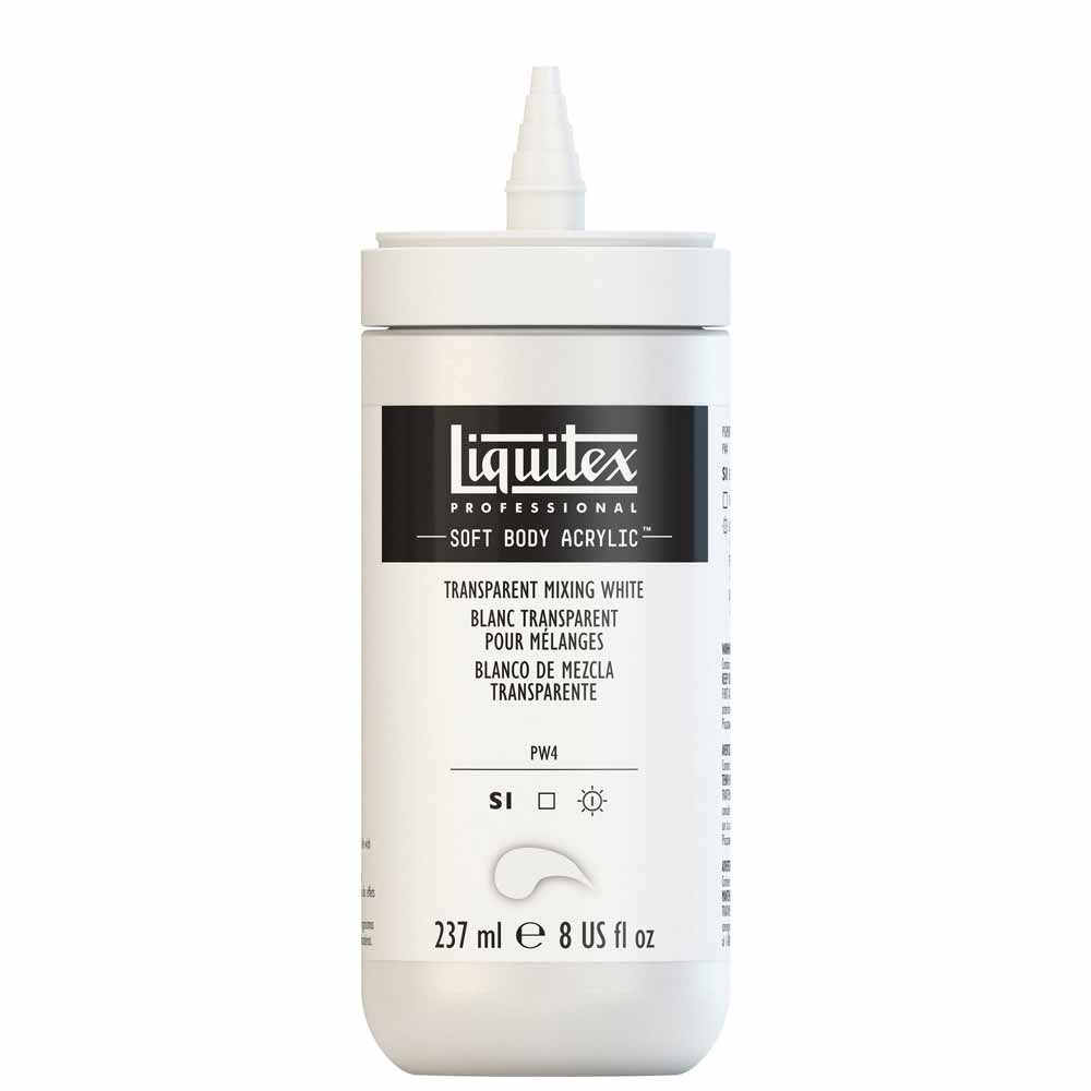 Liquitex Professional Soft Body Akrilik Boya 237ml Transparent Mixing White 430 S1