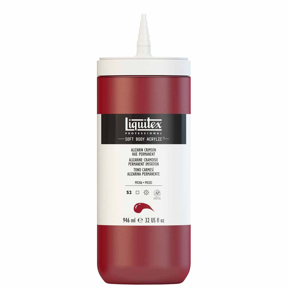 Liquitex Professional Soft Body Akrilik Boya 946ml Alizarin Crimson Hue Permanent 116 S2