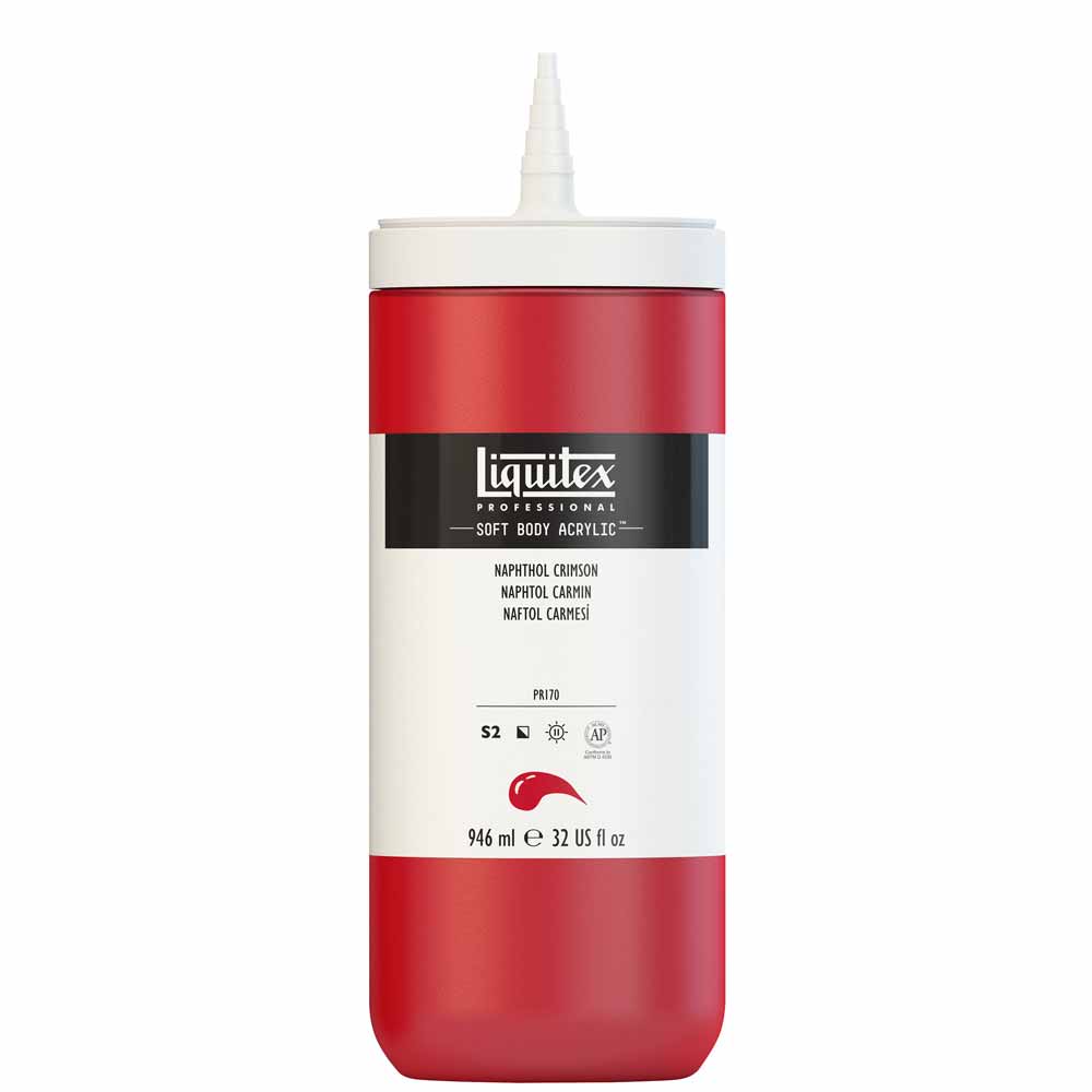 Liquitex Professional Soft Body Akrilik Boya 946ml Naphthol Crimson 292 S2