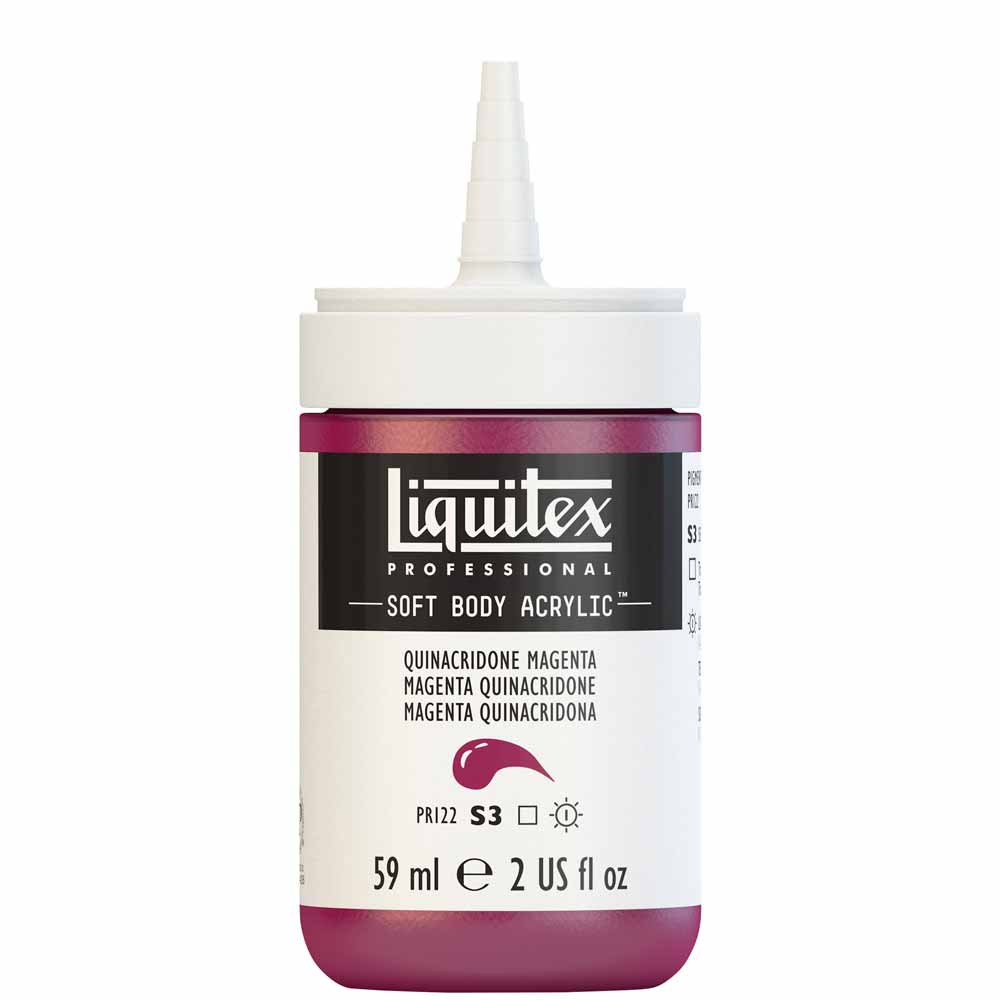Liquitex Professional Soft Body Akrilik Boya 59ml Quinacridone Magenta 114 S3