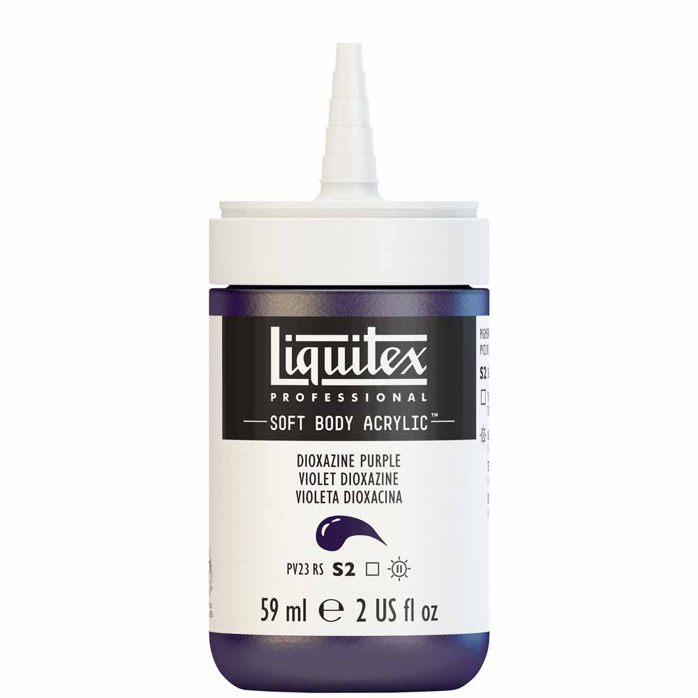 Liquitex Professional Soft Body Akrilik Boya 59ml Dioxazine Purple 186 S2