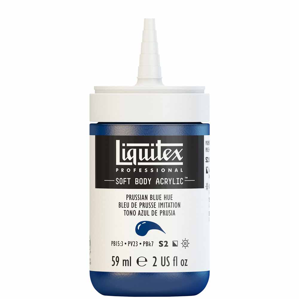 Liquitex Professional Soft Body Akrilik Boya 59ml Prussian Blue Hue 320 S2