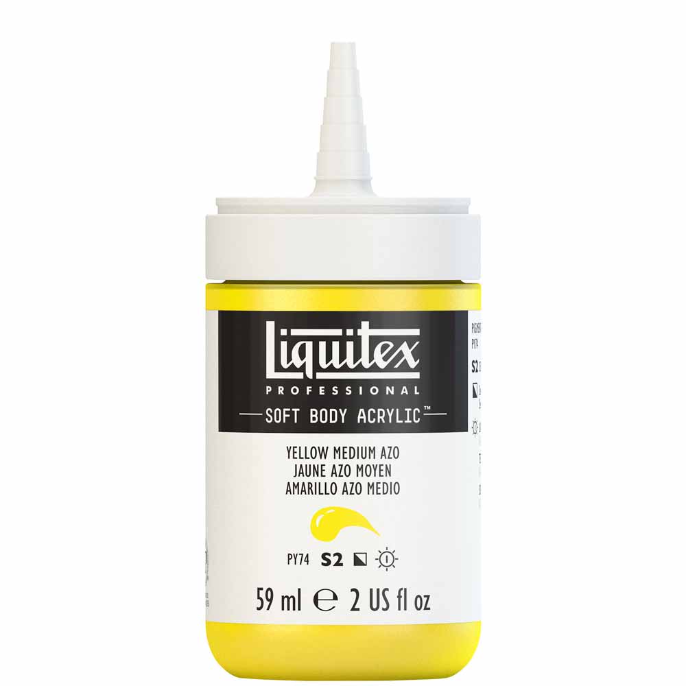 Liquitex Professional Soft Body Akrilik Boya 59ml Yellow Medium Azo 412 S2