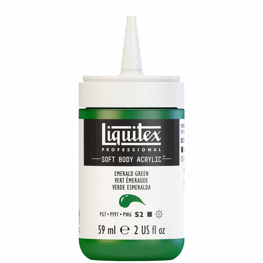 Liquitex Professional Soft Body Akrilik Boya 59ml Emerald Green 450 S2