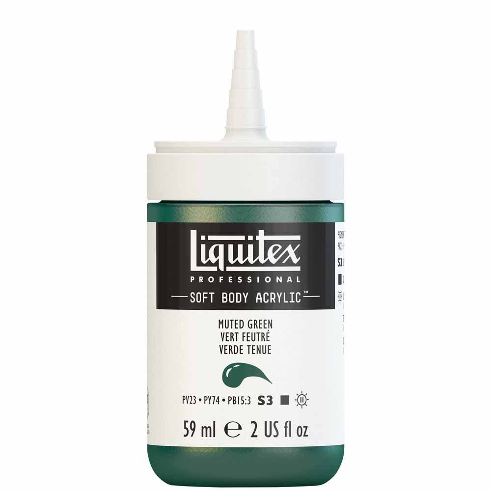 Liquitex Professional Soft Body Akrilik Boya 59ml Muted Green 501 S3