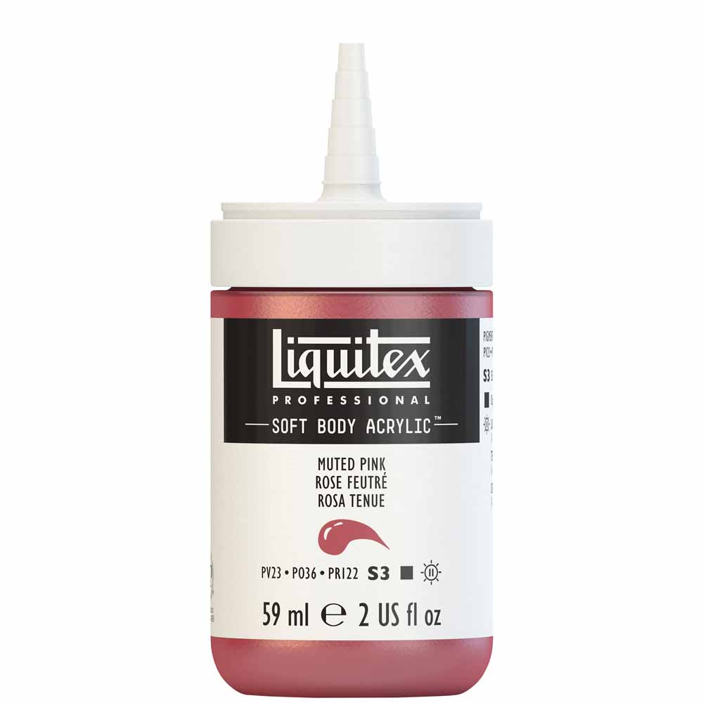 Liquitex Professional Soft Body Akrilik Boya 59ml Muted Pink 504 S3