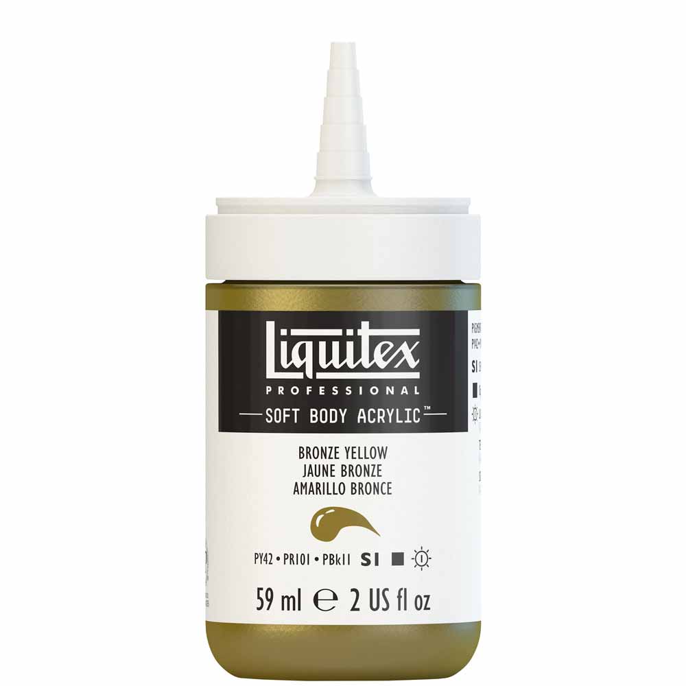 Liquitex Professional Soft Body Akrilik Boya 59ml Bronze Yellow 530 S1