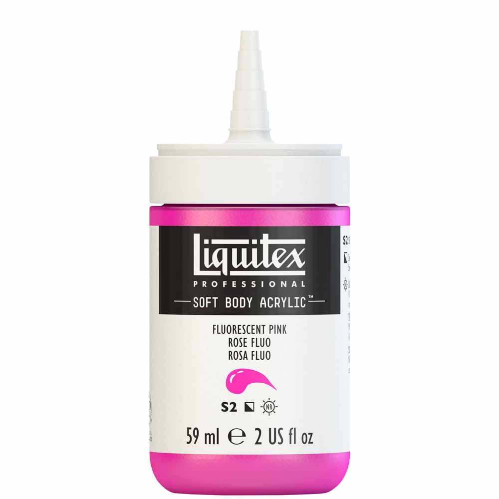 Liquitex Professional Soft Body Akrilik Boya 59ml Fluorescent Pink 987 S2