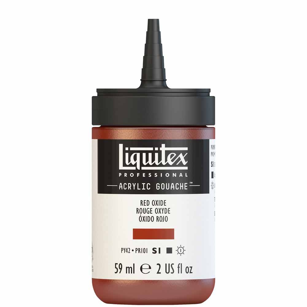Liquitex Professional Akrilik Guaj Boya 59ml Red Oxide 335 S1