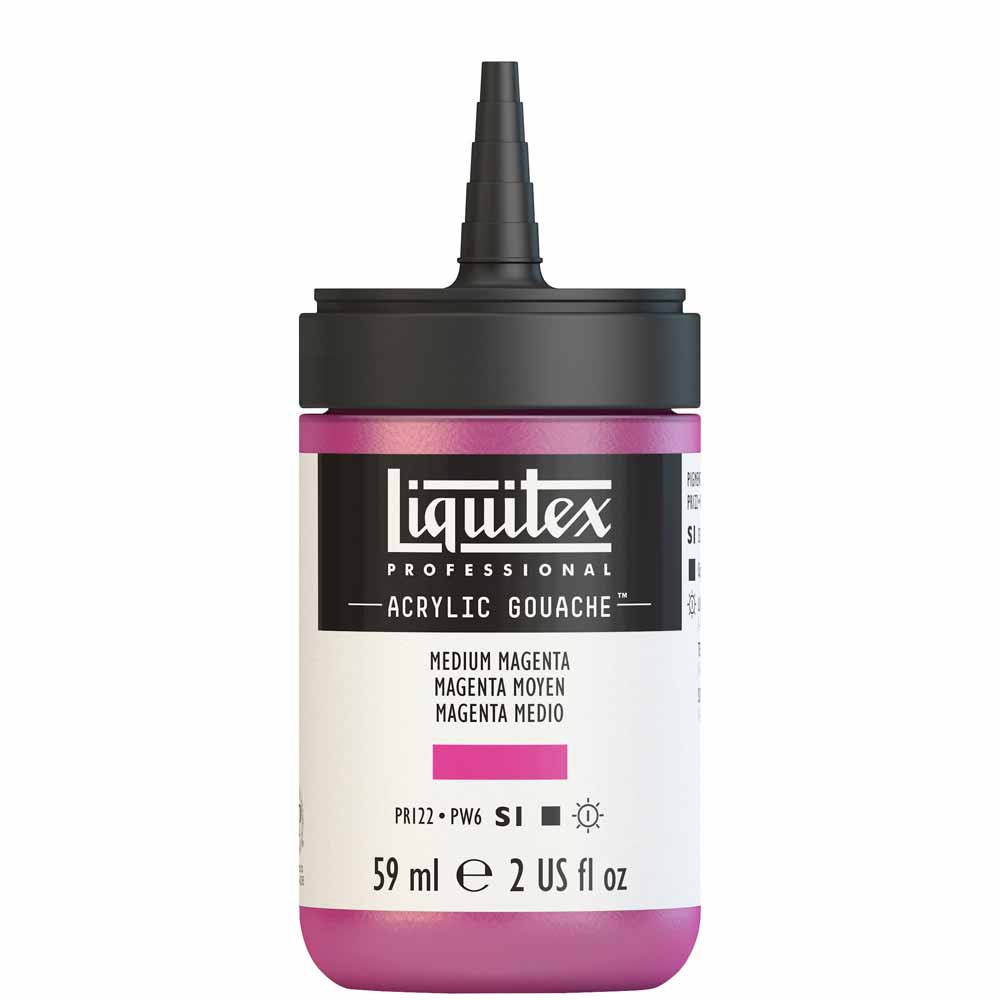 Liquitex Professional Akrilik Guaj Boya 59ml Medium Magenta 500 S1