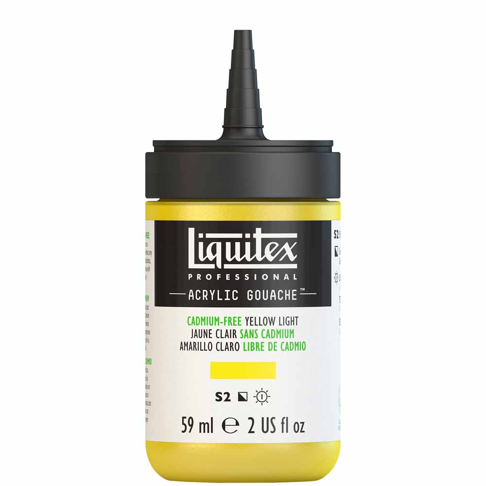 Liquitex Professional Akrilik Guaj Boya 59ml Cadmium-Free Yellow Light 889 S2