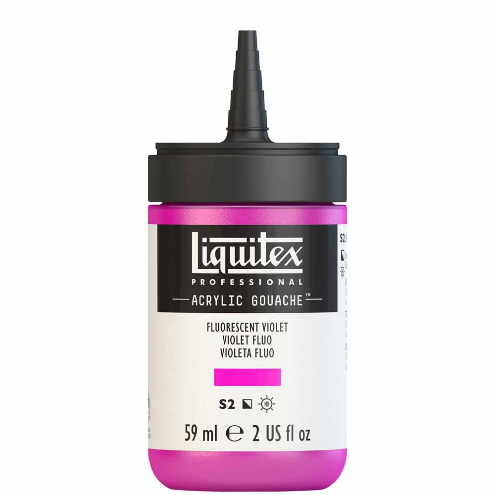 Liquitex Professional Akrilik Guaj Boya 59ml Fluorescent Violet 986 S2