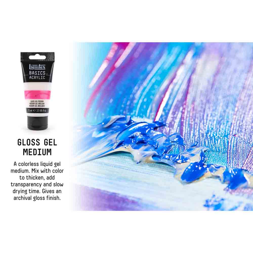 Liquitex Basics Acrylic Mediums Set 5x75ml (Yardımcı Malzemeler Seti)