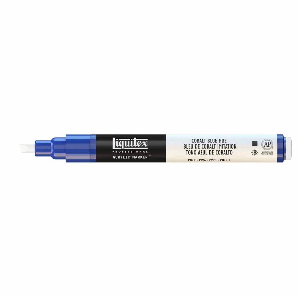 Liquitex Professional Akrilik Markör İnce Uç 2mm Cobalt Blue Hue 381