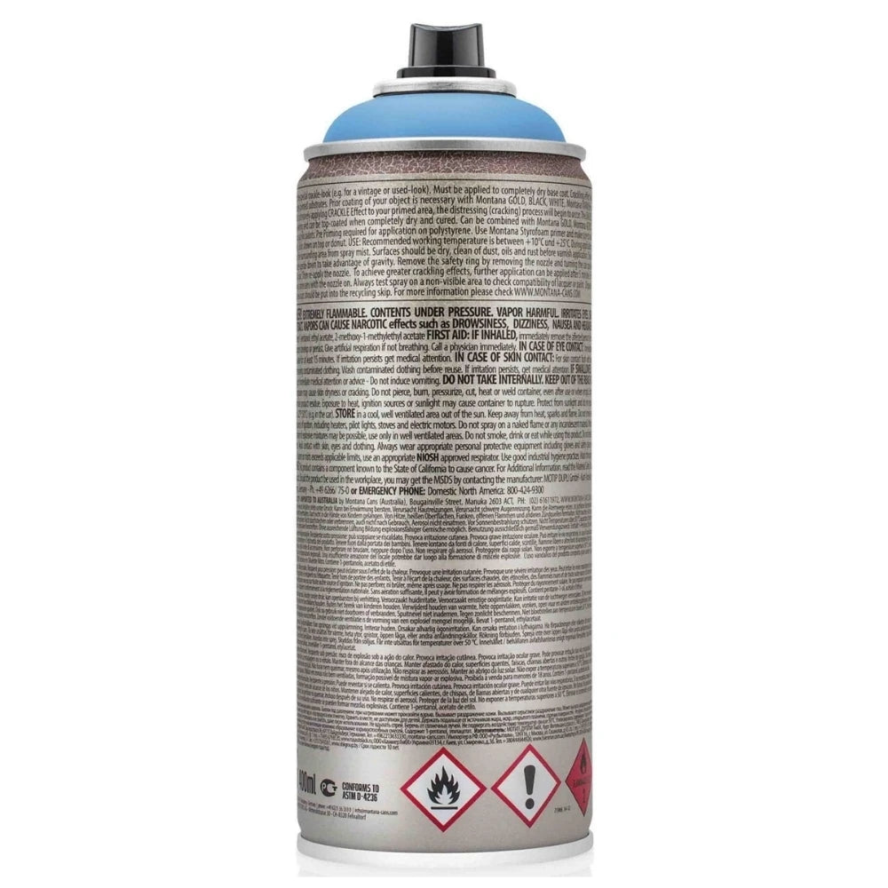 Montana Effect Crackle Sprey Boya 400ml Blue Denim EC5220