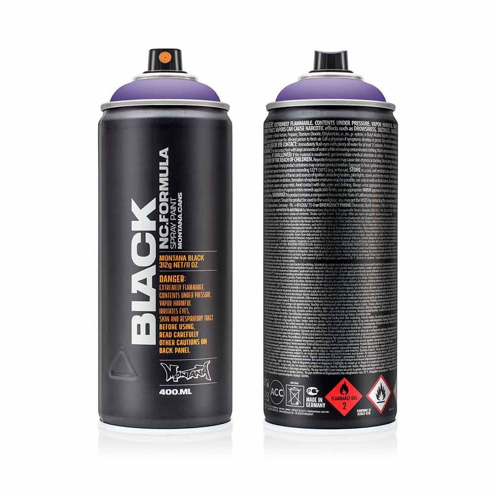 Montana Black Sprey Boya 400ml Wizard BLK4160