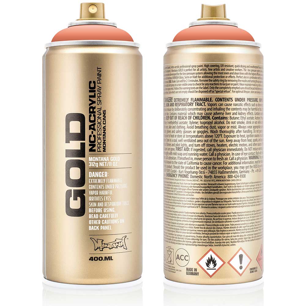 Montana Gold Akrilik Sprey Boya 400ml Shrimp Dark CL2130