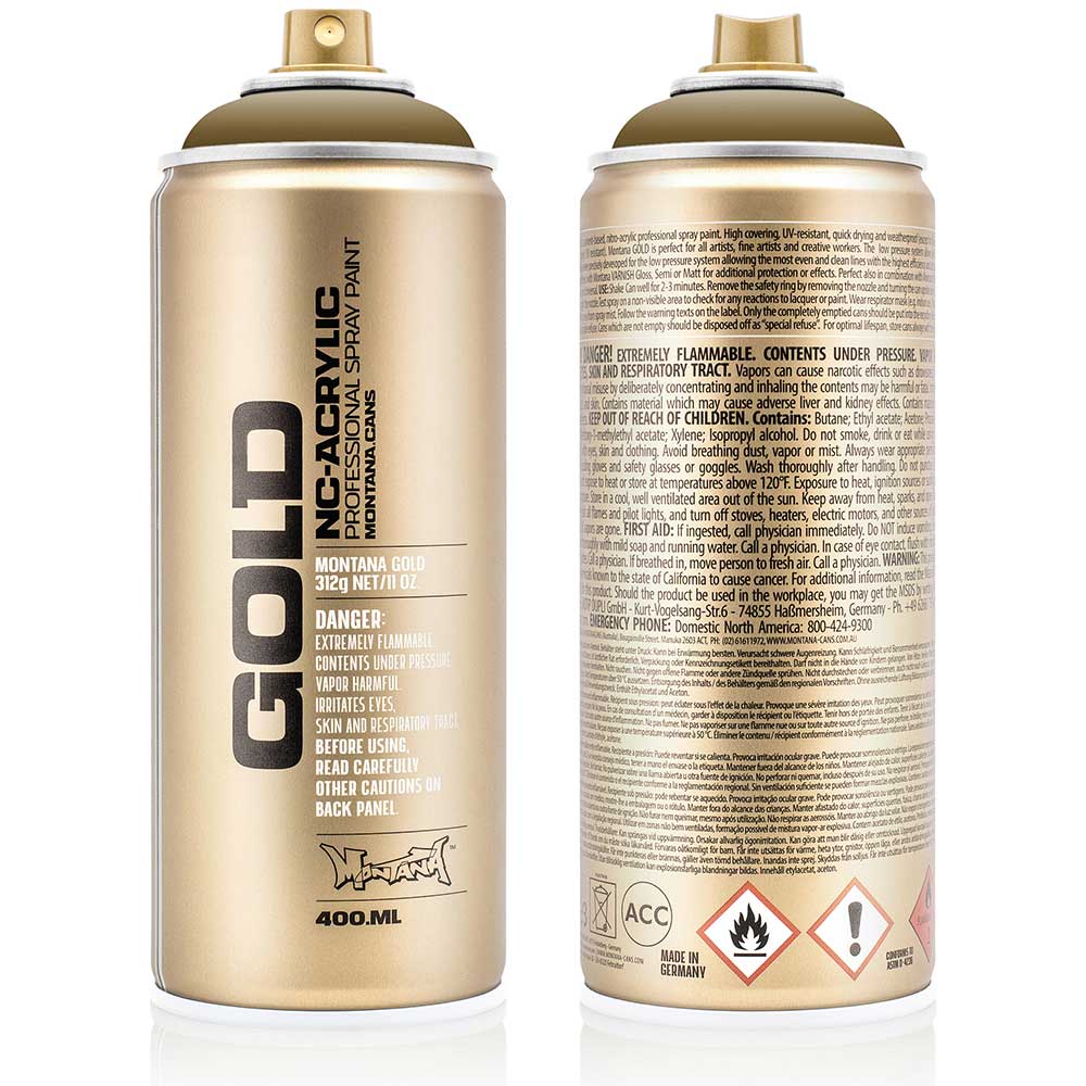 Montana Gold Akrilik Sprey Boya 400ml Everglade 1080